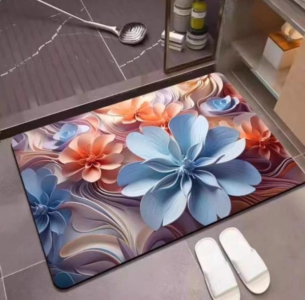 Square 5D Bathroom Mat