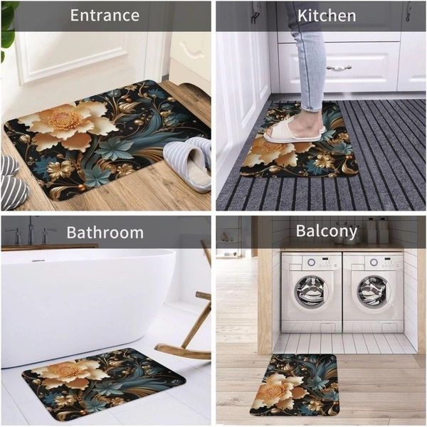 Square 5D Bathroom Mat