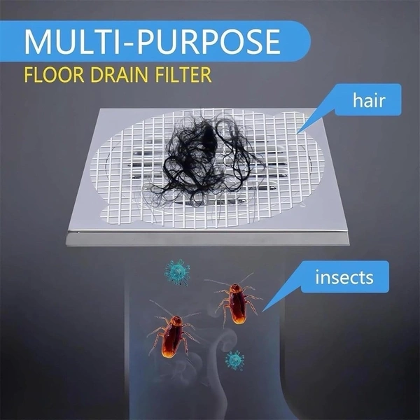 Sink Drain Cover Bathroom 10 Pcs