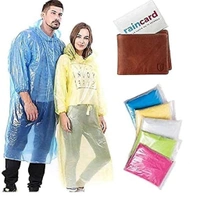 Pocket Size Rain Coat 5 Pcs