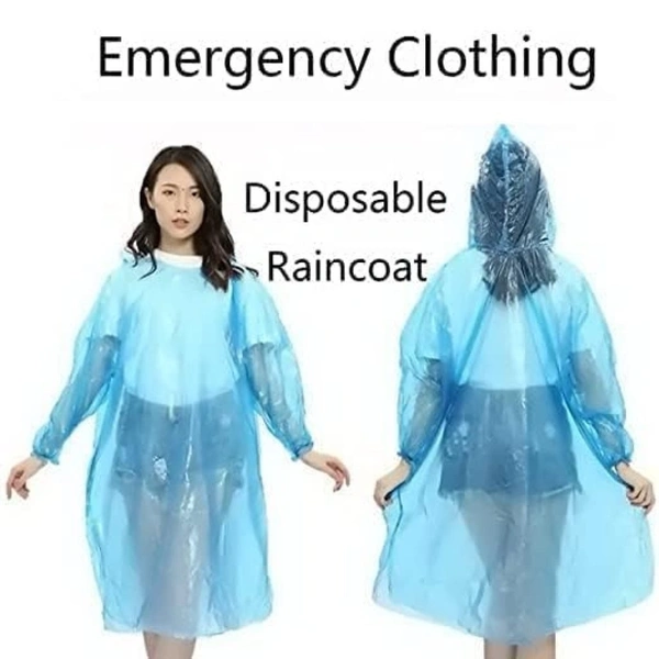 Pocket Size Rain Coat 5 Pcs