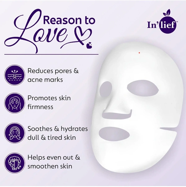 In’lief Salicylic Acid 1% Clarifying & Pore-Refining Facial Sheet Mask (1 Pcs)