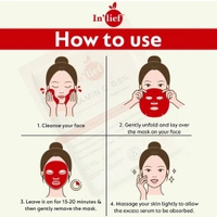 In’lief Vitamin C 0.5% Hydrating & Brightening Facial Sheet Mask (1 Pcs)