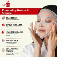 In’lief Vitamin C 0.5% Hydrating & Brightening Facial Sheet Mask (1 Pcs)