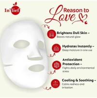 In’lief Vitamin C 0.5% Hydrating & Brightening Facial Sheet Mask (1 Pcs)