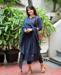 Alien kurta Style Blue - L