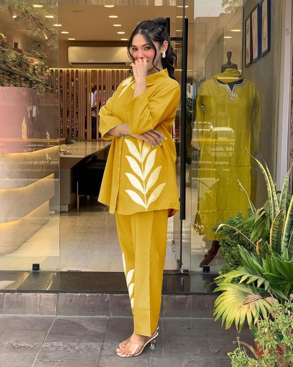 Kurta Set Yellow New Design - Bright Sun, M