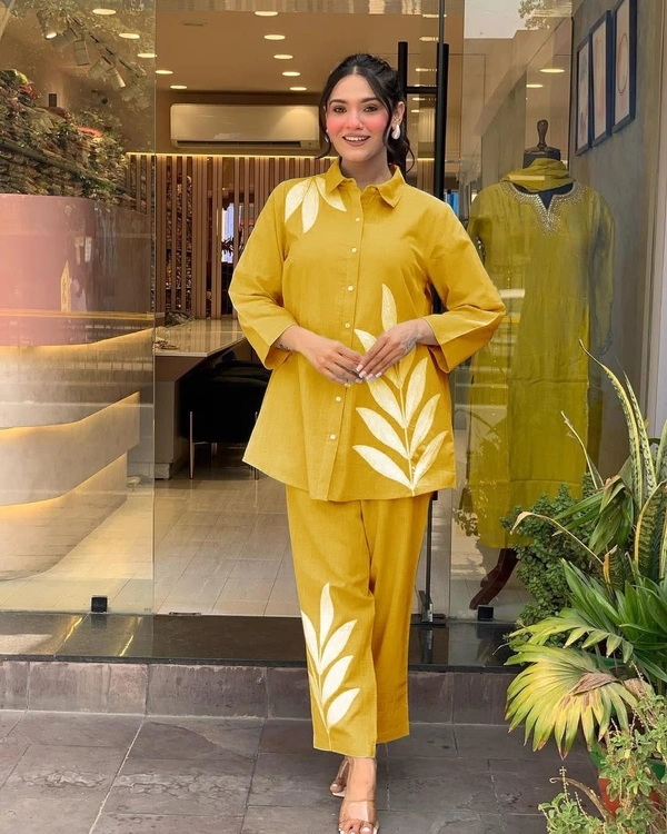 Kurta Set Yellow New Design - Bright Sun, M