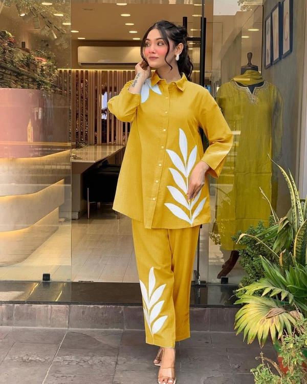 Kurta Set Yellow New Design - Bright Sun, L