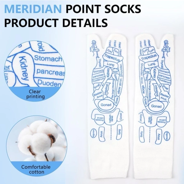 Acupressure reflexology socks