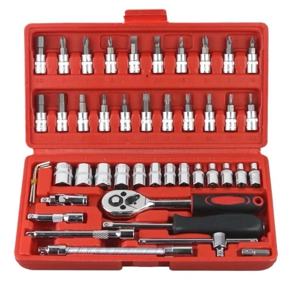 46 In 1 Tool Kit Set Box
