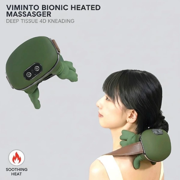 Long Rechargeable Neck And 
Shoulder Massager