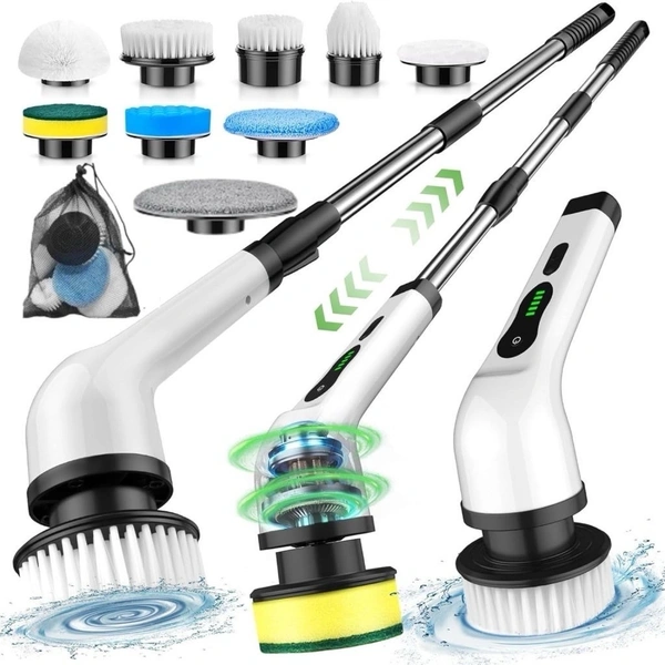 9 In 1 Advanced Electric Spin Scrubber 