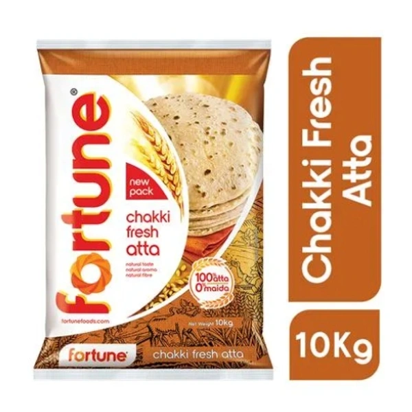 Fortune Chakki Fresh Aata  - 10kg