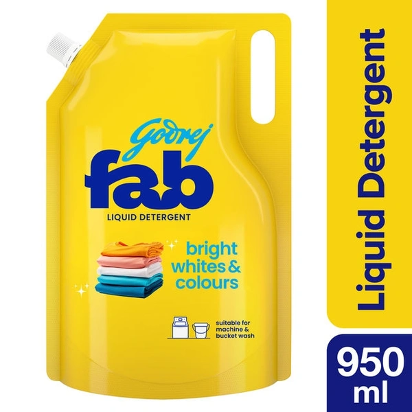 Godrej Fab Liquid Detergent  - 950ml