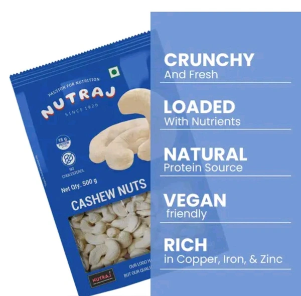 Nutraj Cashew ( Kaju) - 500g
