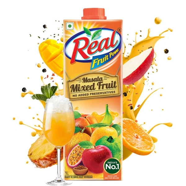 Real Masala Mixed Juice  - 1L
