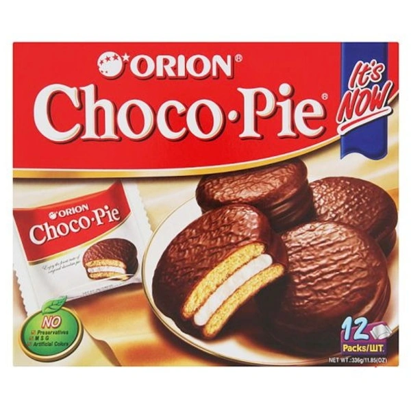 Choco Pie Chocolate Coated Biscuits - 338g