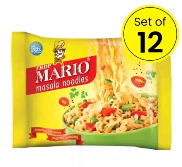 Mario Maggie Noodles Pack Of 12 Each 52g - Pack Of 12