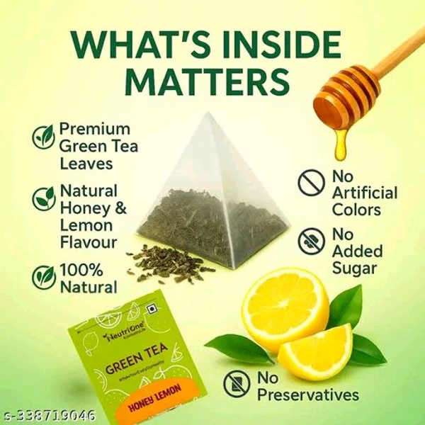 NeutriOne Green Tea Honey And Lemon  - 25 Tea Bags