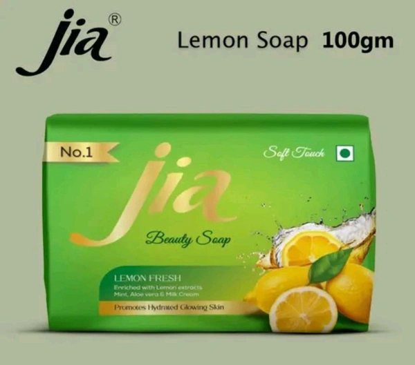Jia Lemon Daily Bathing Soap Pack Of 5 - 100g×5