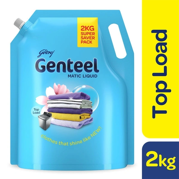 Genteel Top Load Liquid Detergent - 2kg