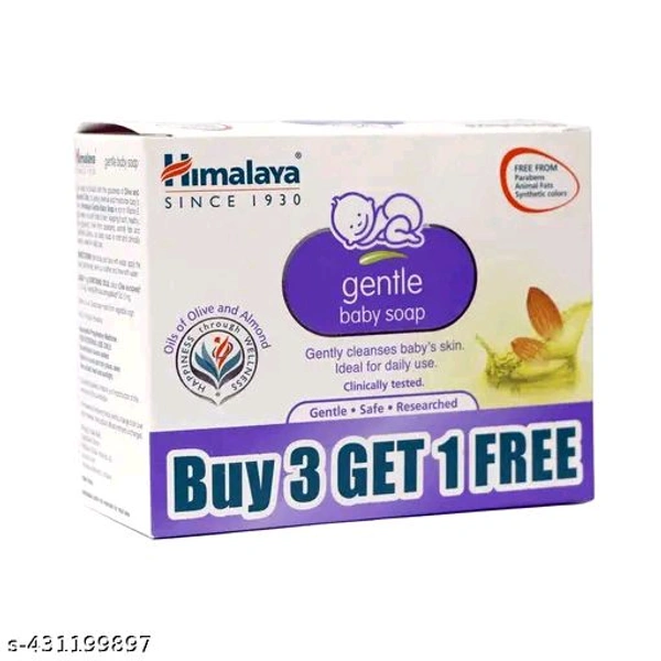 Himalya Baby Soap Pack Of 4 Each 75g - 75g×4