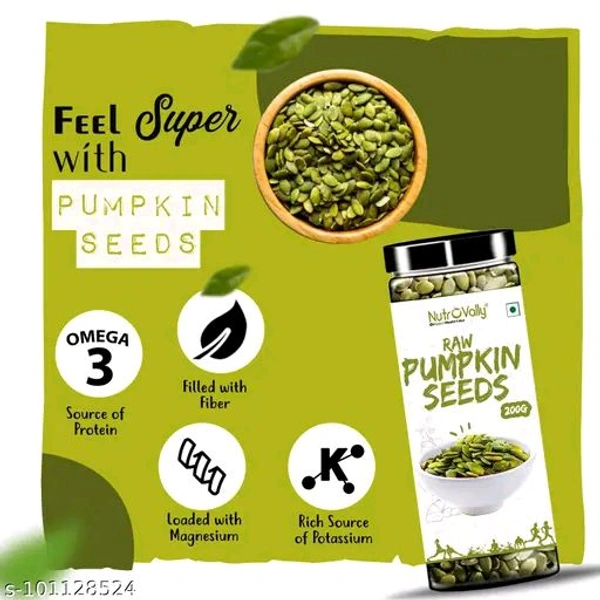 Nutrovally Pumpkin Seeds Good For Halth - 200g