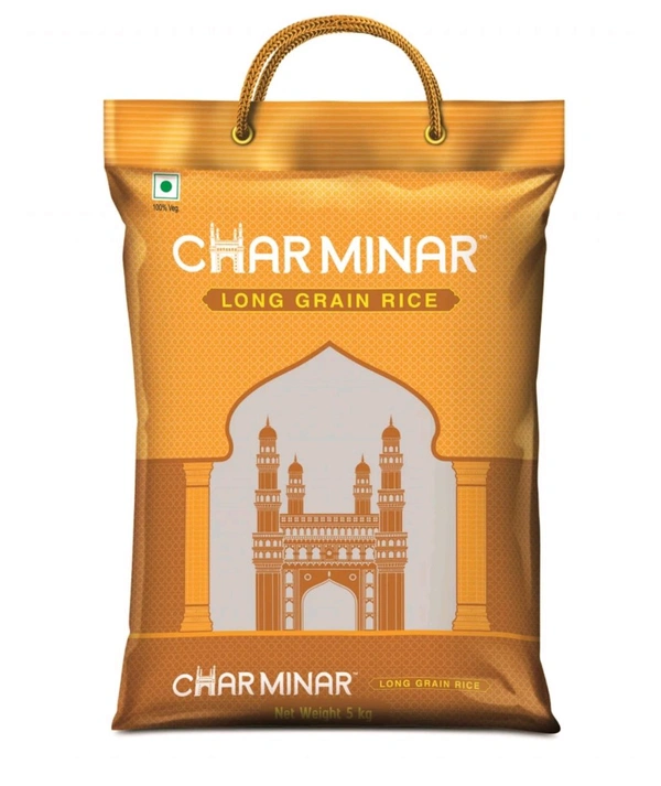 Charminar Long Grain Steam Rice  - 5kg