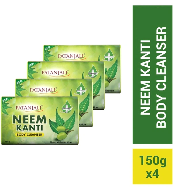 Patanjali Neem Kanti Soap Pack Of 4  - 4×150g