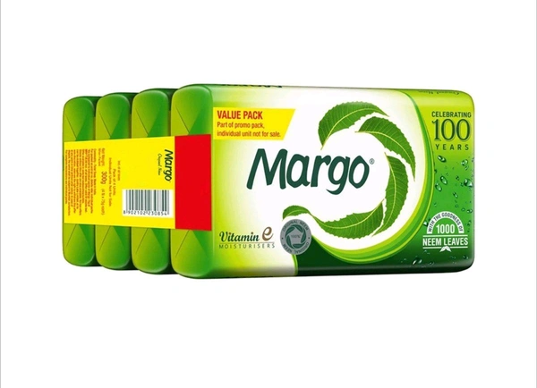 Margo Neem Vitamine E Soap Pack Of 4 - 4× 75g