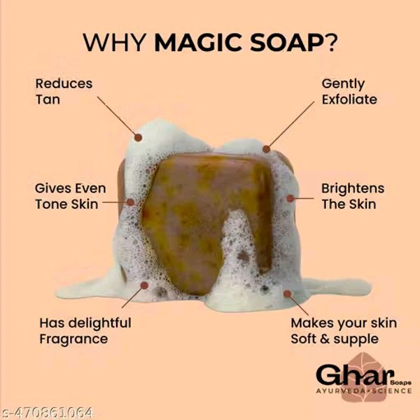 Ghar Magic Soap  Pack Of 2 - 200g