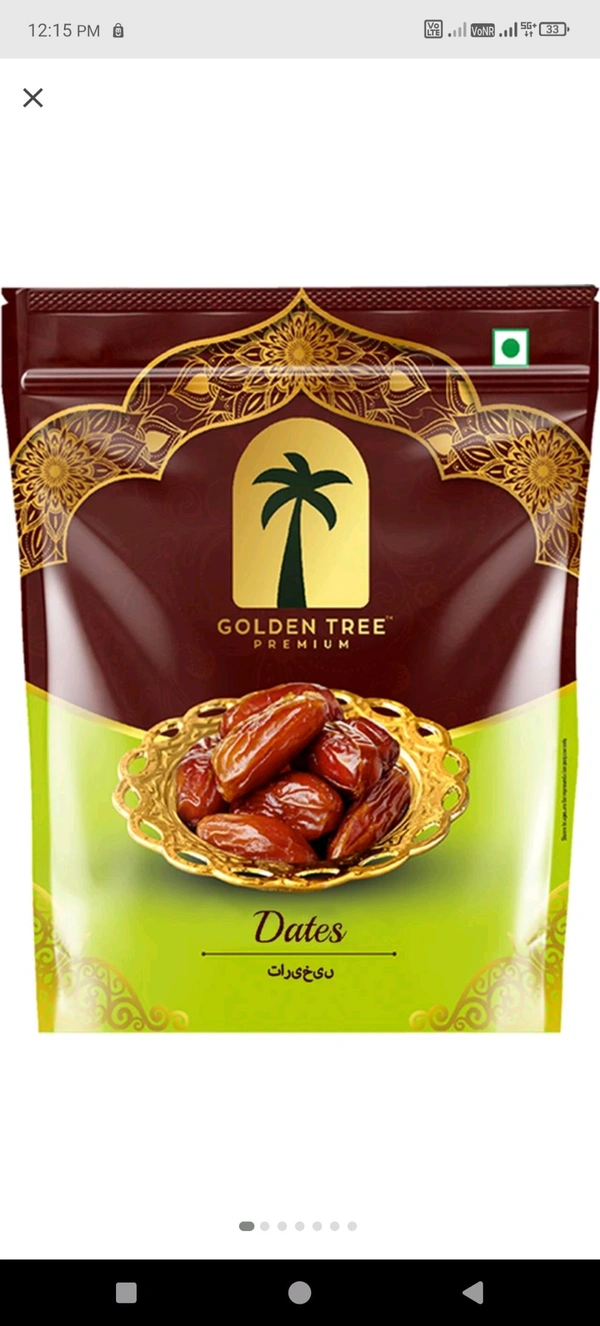 Golden Tree Premium Dates Pack Of 2  - 2×500g