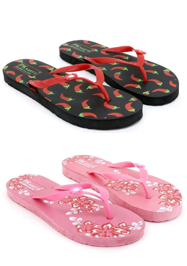 Woman Slippers Pack Of 2  - 8