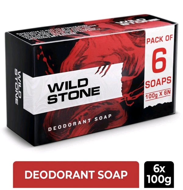 Wild Stone Soap Pack Of 6 - 100g×6