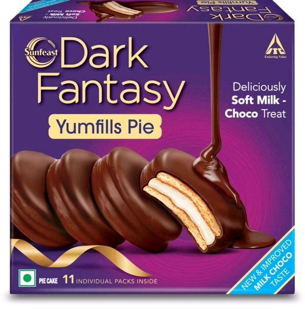 Sunfeast Dark Fantasy Cookie Cake  - 242g