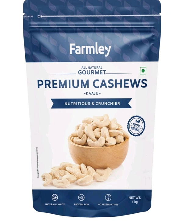 Farmley Premium Quality Cashew  - 1kg