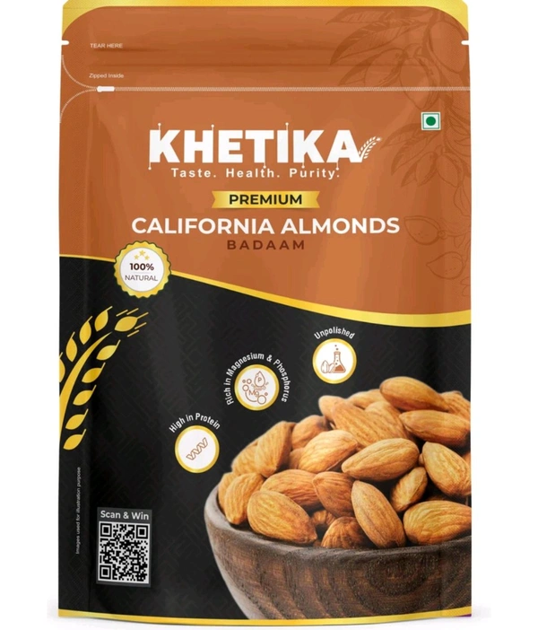 Khetika California Almond Badam - 200g