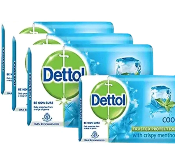 Dettol Cool Soap Pack Of 4 