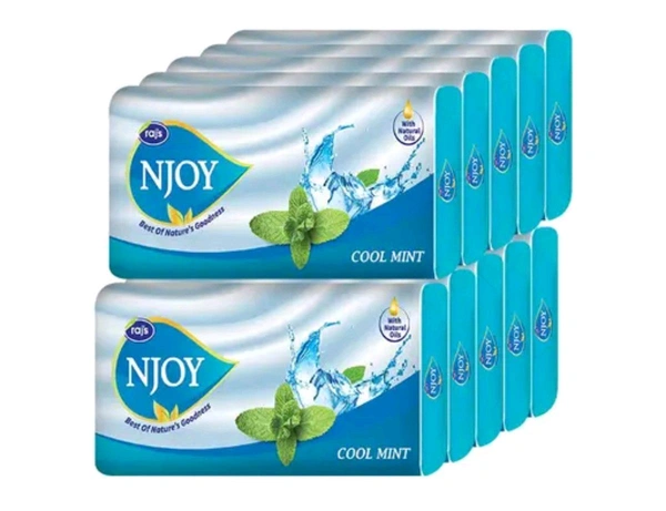 Bathing Soap Njoy Pack Of 10 Each 100g