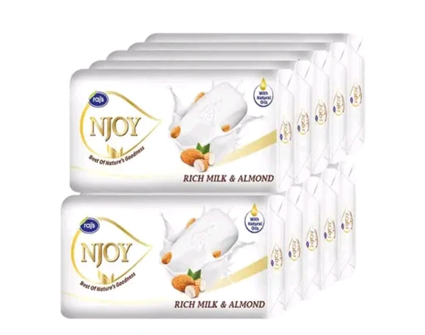 Bathing Soap Njoy Pack Of 10 Each 100g