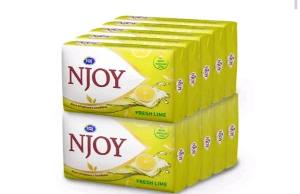 Bathing Soap Njoy Pack Of 10 Each 100g