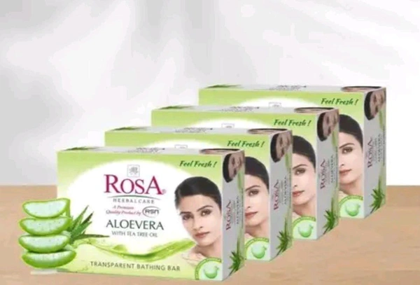 Bathing Soap Rosa Pack Of 4 100g Each