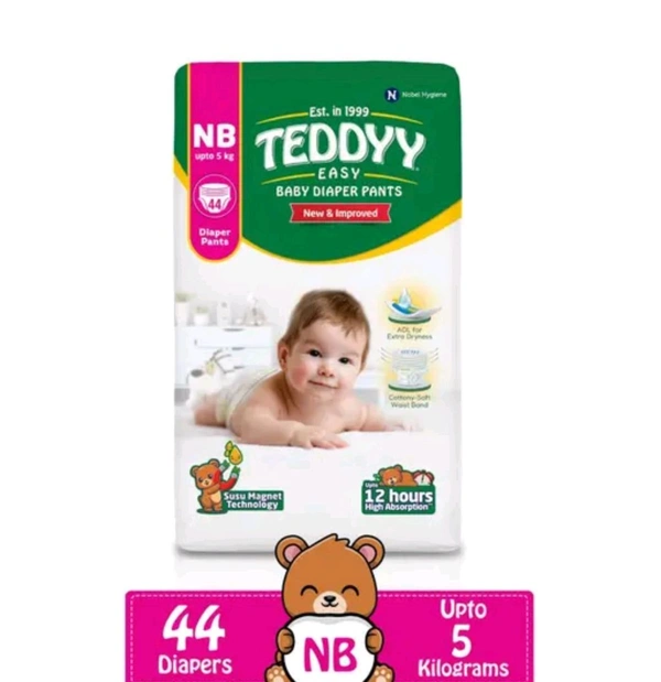 Diaper For Kids Teddy New Born 44pieces