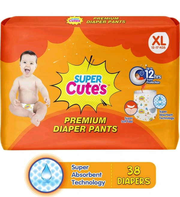 Kids Diaper Super Cute 38 Pieces