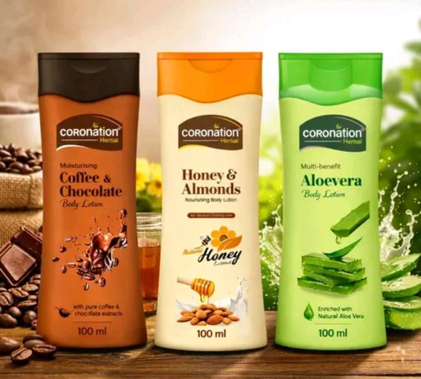 Body Lotion Coronation Pack Of 3 Each 100ml