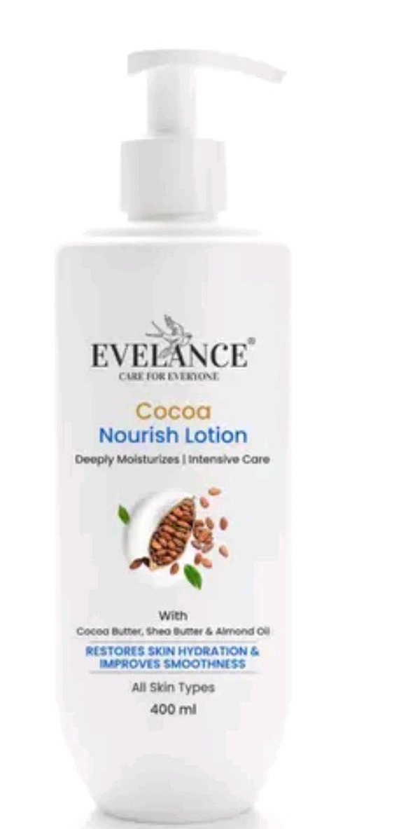 Evelance Cocoa Nourish Lotion 400ml
