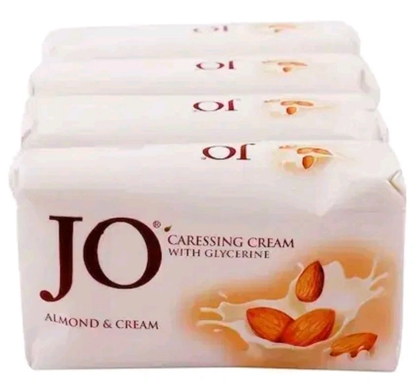 जो नहाने का साबुन आलमंड एंड क्रीम Pack Of 4 (150g×4)