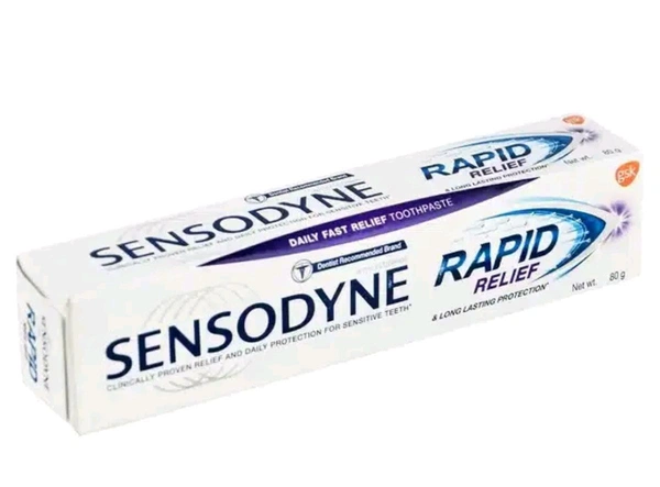 Sensodyne टूथपेस्ट रैपिड रिलीफ 80g