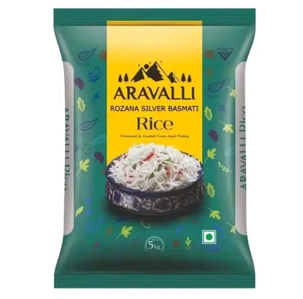 अरावली रोजाना सिल्वर बासमती चावल Rice 